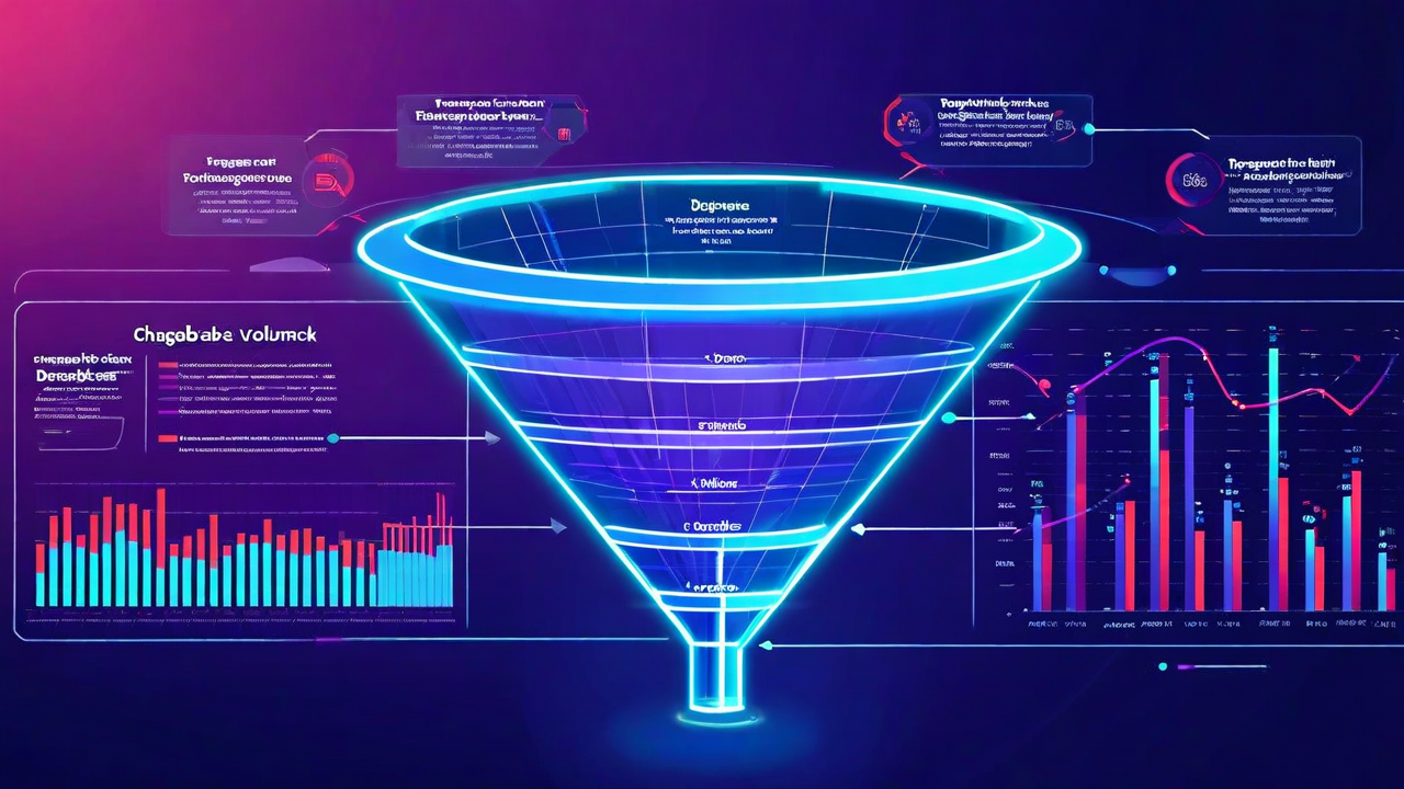 Blog post  — Chargeback funnel: transaction volume → dispute rate → representment win rate with contributing factors
